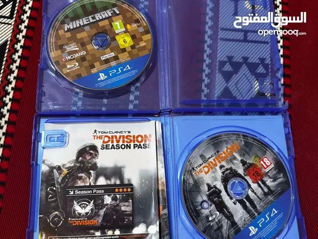 دسكات PS4 وحساب