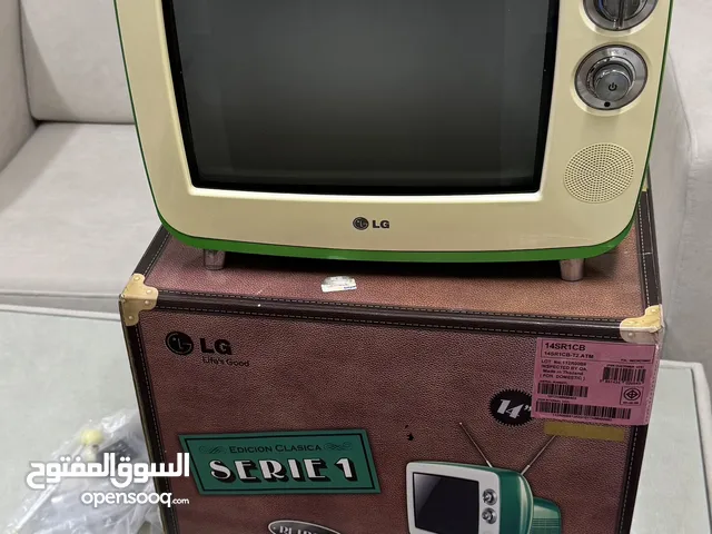 LG Retro Classic TV 14” تلفزيون ريترو ال جي كلاسيكي نادر بالكرتون اللون الاخضر full boxed