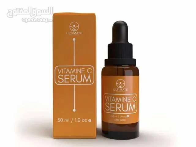 سيروم فيتامين 100c%طبيعي للعناية بالبشرة والنظارة وإشراقة من شركة أولتيمايت
