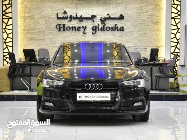 Audi A5 40TFSi Quattro ( 2015 Model ) in Black Color GCC Specs