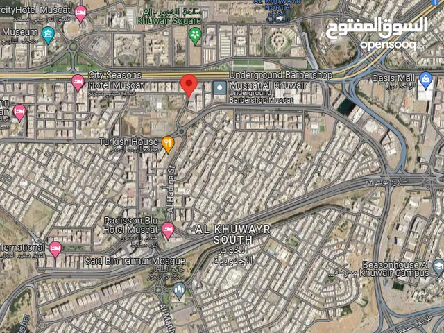 Land for Sale in Al Khuwair - Build Up to 7 Floors!