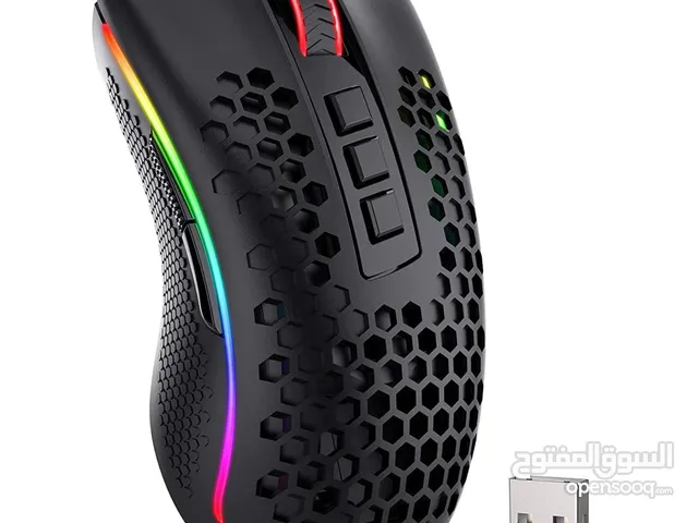 Mouse red dragon storm pro Wired/wireless 16000dpi 1000 polling rate استعمال شهر خفيف جدا