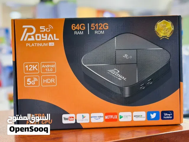 Latest Android Smart Tv Box Receiver Decoder 2026 - (Royal platinum 5G)