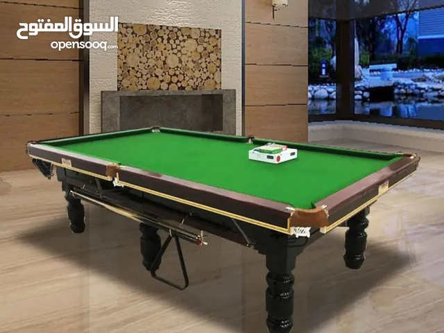 طاولات بلياردو وسنوكر للنوادي والمنازل والقصور بأحدث طراز تتوفر لدينا خدمة التوصيل