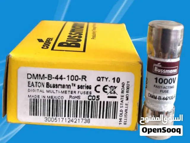 New Bussmann DMM-B-44/100-R 0.44A 1000V Fast Acting Fuse