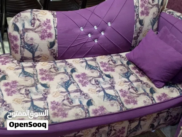 طقم كورنر 9مقاعد حرف L 3*2  مع كنبة بيانو