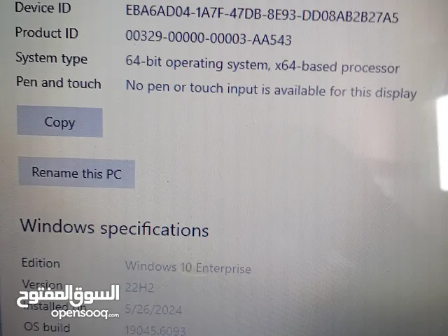 Windows Lenovo for sale in Al Madinah