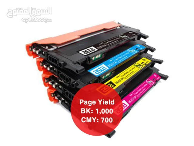 طقم حبر كامل استا (117A (W2070A-W2071A-W2072A-W2073A