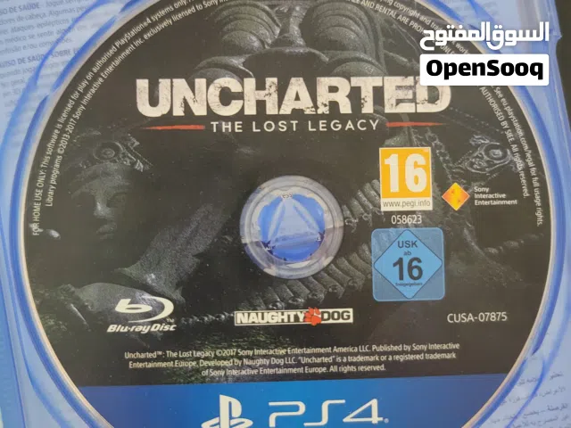 شريط لعبه 0 UNCHARTED THE LOST LEGACY بلايستيشن 4