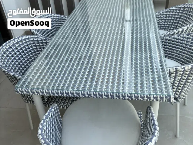 Garden table + 6 chairs – used, in excellent condition