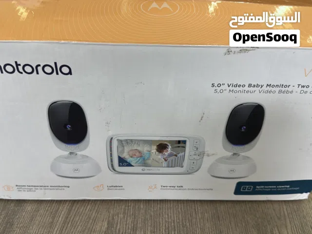 كاميرتين مراقبة طفل موتورولا جديد بكرتونته