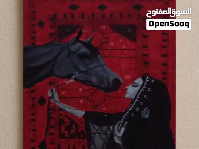 لوحات فنية يدوية – ألوان أكريليك