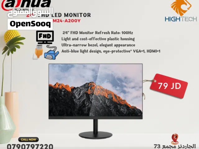 Dahua DHI-LM24-A200Y 23.6" FHD LED MONITOR-شاشة دهوا للكمبيوتر Monitor