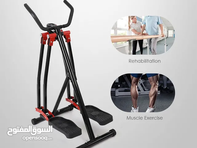 جهاز المشي الهوائي (الغزال الطائر) المطور new fitness line 2 in1  يتميز بحركة دائريه 360 درجة لتنحيف