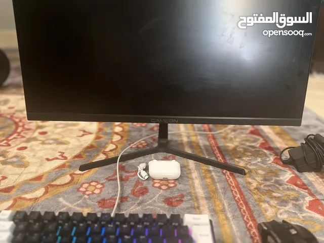 180hz gaming monitor+gaming keyboard+mouse+earbuds!! - 180هيرتز شاشه قيمنق