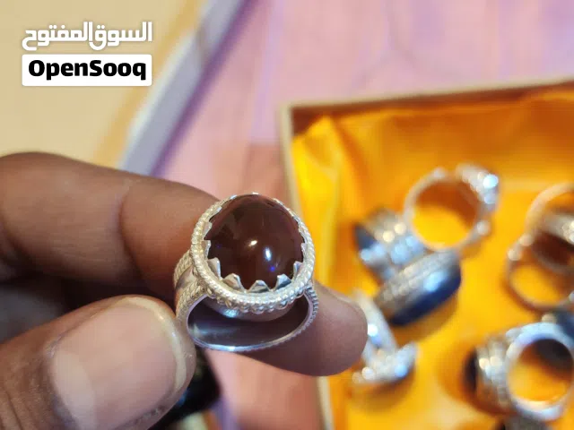 خاتم عقيق وجميل