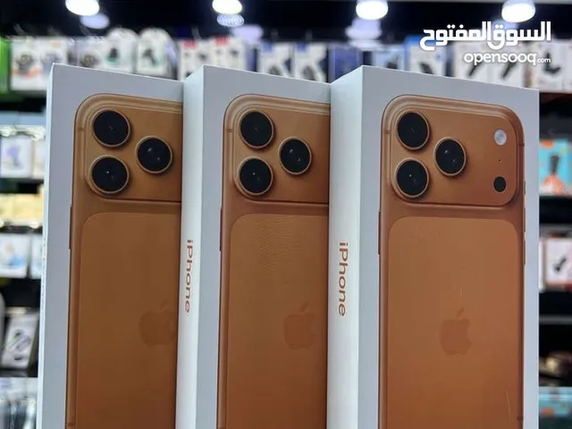 iPhone 17 Pro Max Orange ( 512 ) GB ايفون 17 برو ماكس 512 جيجا جديد شرق اوسط Esim مش ياباني