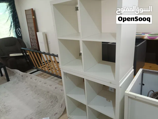 2 مكتبة خشب تنفع لعدة اغراض