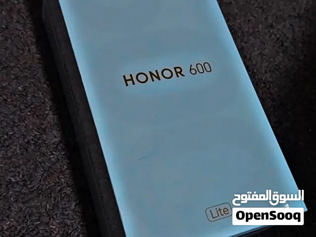 HONOR 600 Lite 5G  256 جيجا  8 رام  الجهاز جديد غير مستعمل نفس اللون الي في الصورة   للبيع السعر 200