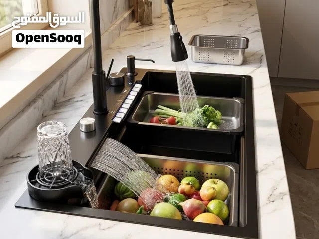 مغسلة مطبخ ذكية ومتعددة الوظائف (جديدة بالكامل)!