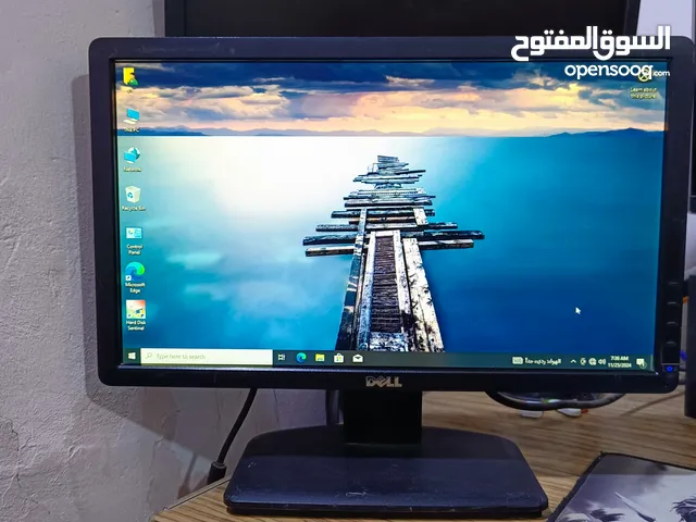 شاشة dell حجم 19 للكمبيوتر والكامرات بسعر 26 الف الكمية محمدوه