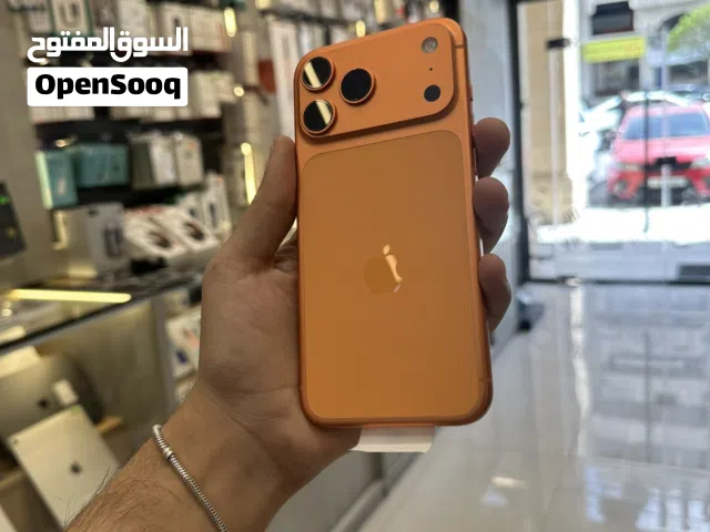 iPhone 17 Pro Max، ايفون 17 برو ماكس، iPhone 2TB، آيفون سعة كبيرة، iPhone Orange، Apple الأردن