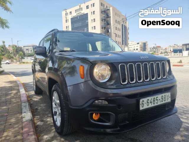 Jeep renegade 2016  فل سيارة مش ناقصها شي  فتحة بنو راما  جنط مغنيسيوم  مري كهرباء  نظام sport كلشي