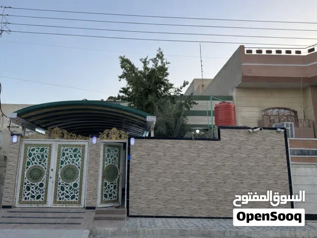بيت للبيع في حي الاصدقاء المربع الذهبي مساحة 200 متر طابق واحد بناء طابوق الطابو بأسمي