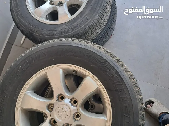 للبيع 5 رنقات برادو 2007 مع توايرهم نظاف حيل مافيهم مخرطه