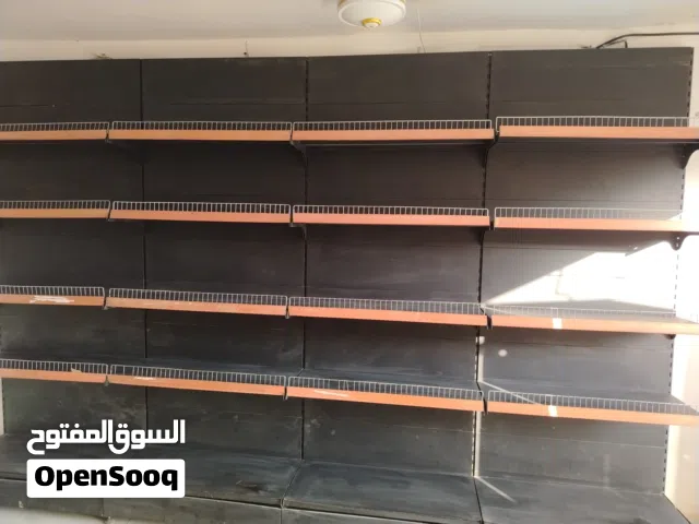 رفوف حديد لون اسود