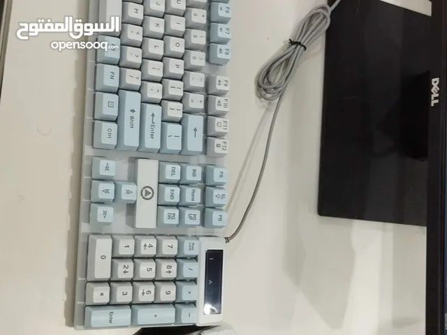 ماوس وكيبورد Gaming LED مضيئات (مفتوح الكرتون فقط)