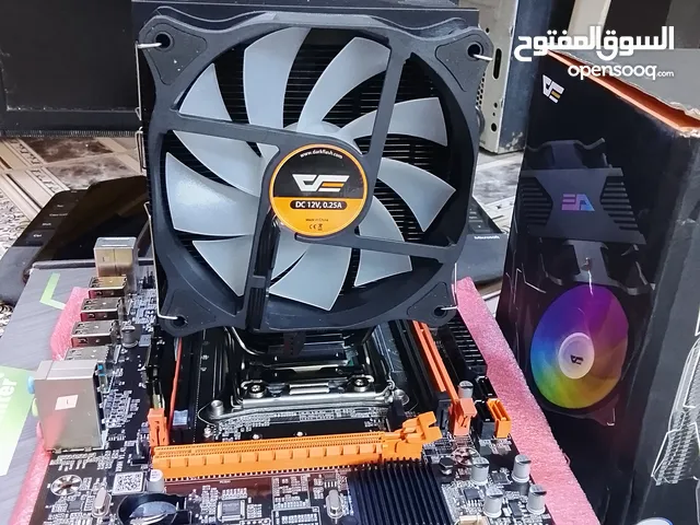 كومبو حاسبة pc بي سي بمعالج xeon e5-2620 v3 و رام 16 كيكا و مبرد معالج احترافي دبل فان شاهد الوصف