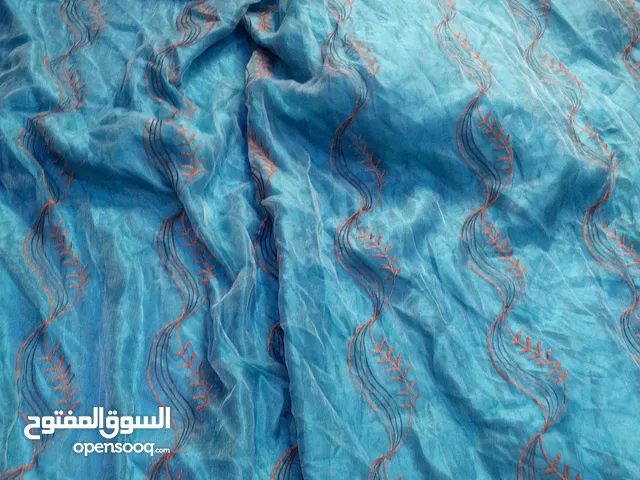 براديه لغرفه جلوس او نوم قطعه لون ازرق تركوازي