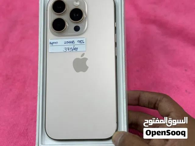iPhone 16 pro- 256 GB - Box piece- All Fine performance device