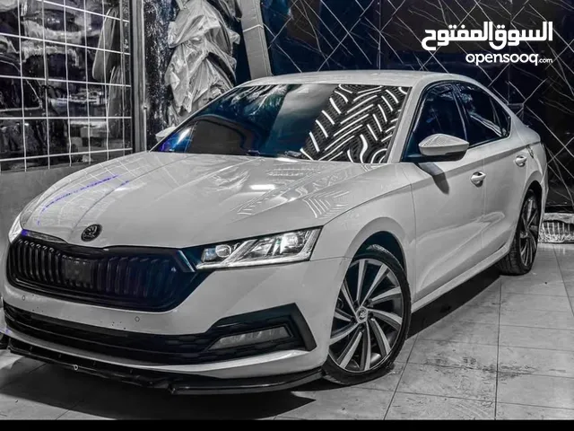 Skoda Octavia بويه شركة عداد 65 بحاله الوكاله