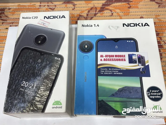 Nokia c20 32 gb and Nokia 1.4 32 gb