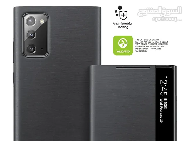 Samsung Note 20 Smart Clear View سمارت كفر سامسونج نوت 20 العادي