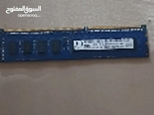 رامات 2,4,8 gb جميع الرامات DDR3