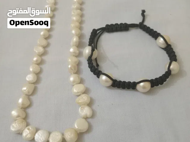 عقد من اللؤلؤ الطبيعي حر 100%