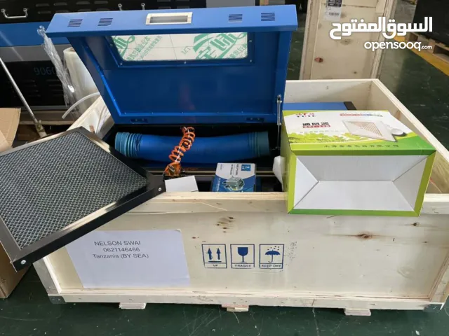 جهاز ليزر CO2 50 واط للنقش والقص – يخدمك على الخشب، الأكريليك، الجلد، الأختام وغيرها الكثير
