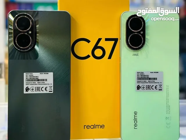 اقوى العروض والتخفيضات على هاتف Realmi c67 الجديد في ى عروضنا بتحصله فقط 67 ريال  مع الهدايا