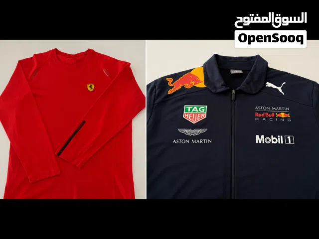 بلوزه puma RED BULL أصلية وبلوزه فيراري