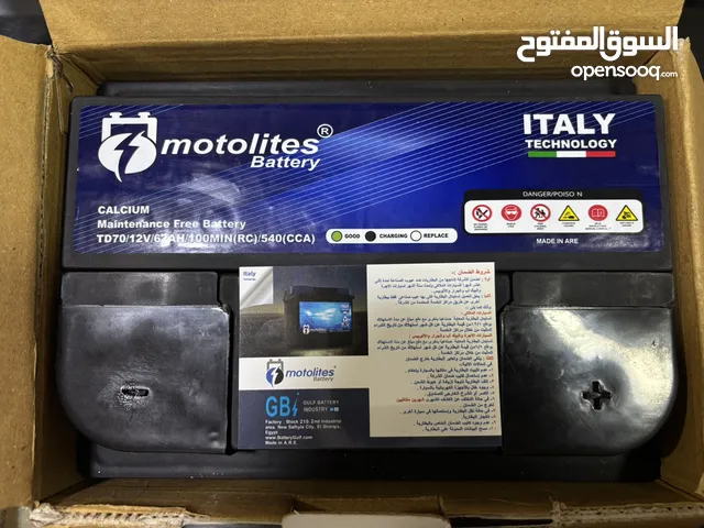 بطارية ايطالي موتوليت مستورده ضمان سنه
