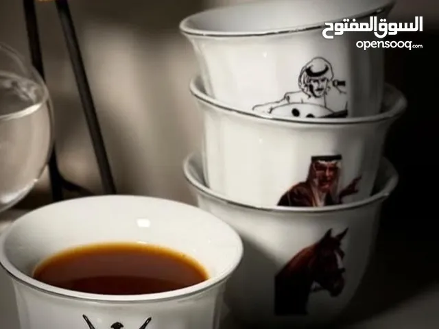 طباعه فنجان قهوة حجم كبير وصغير