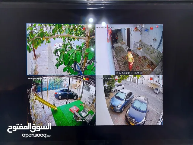 عرض كاميرات المراقبة الانتركوم مكينة فتح الباب gate cctv intercome