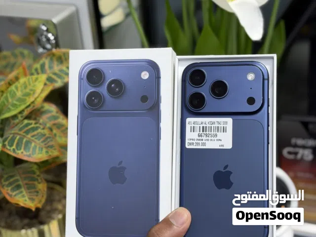 iPhone 17Pro256GB Blue color clean 100% battery Arabic version fantastic condition phone
