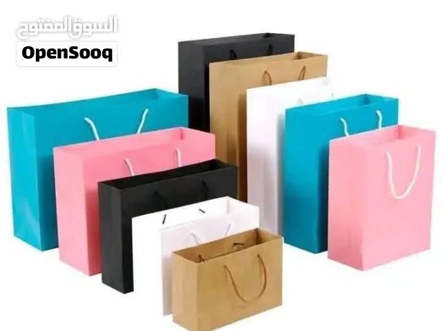 طباعة الاكياس الكرتونية بجميع انواعها