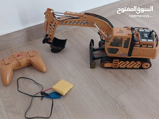 جرافة ريموت شحن