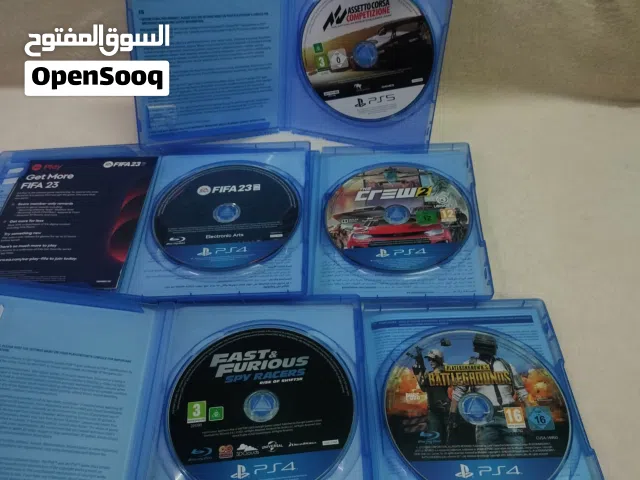 اشرطه بلايستيشن 5 و 4