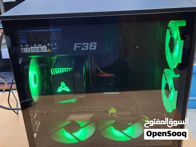 للبيع بي سي جيمنق Core i5 9Gen256 ssd+1TB /16Ram/1660 Super 6GB GTX